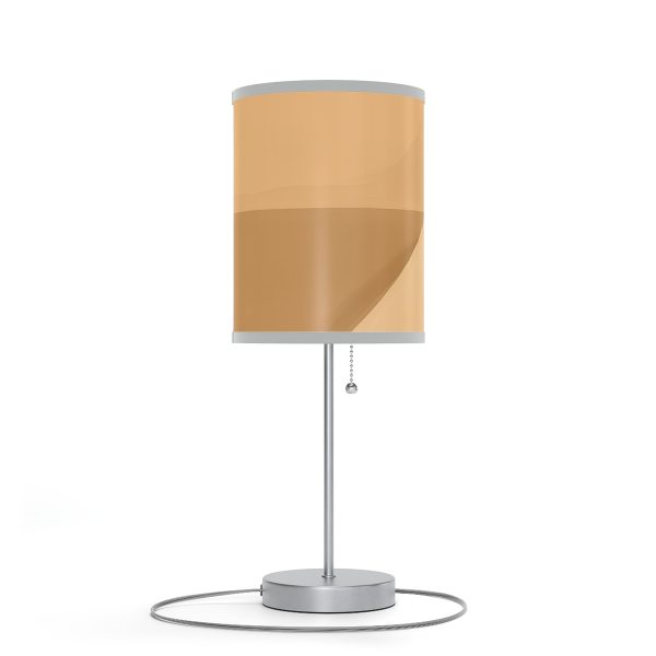 Soft Geometric Pyramid 02 in Honey Yellow Tone - Lamp on a Stand, US|CA plug - Image 33