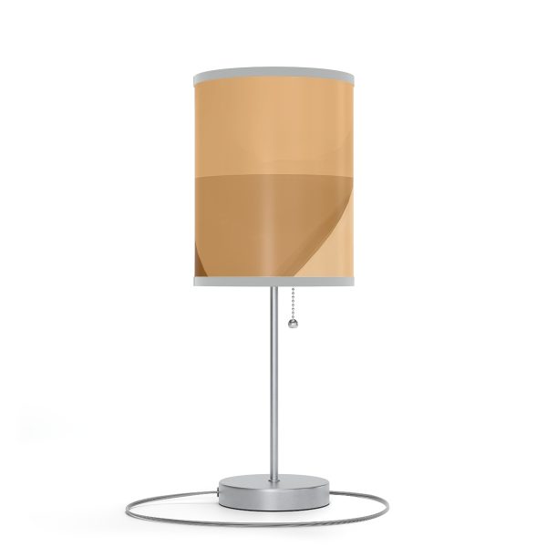 Soft Geometric Pyramid 03 in Honey Yellow Tone - Lamp on a Stand, US|CA plug - Image 27