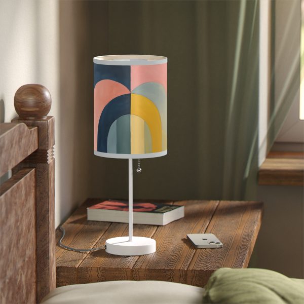 Soft Geometric Archways - Lamp on a Stand, US|CA plug - Image 59