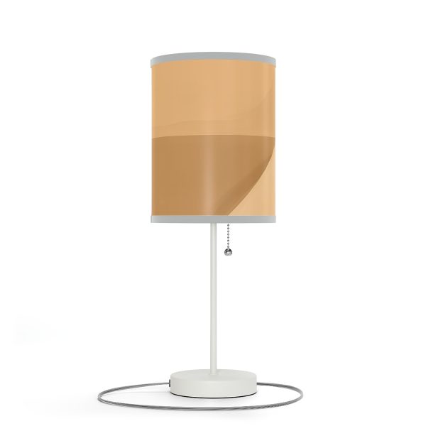 Soft Geometric Pyramid 02 in Honey Yellow Tone - Lamp on a Stand, US|CA plug - Image 39