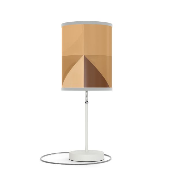 Soft Geometric Pyramid 03 in Honey Yellow Tone - Lamp on a Stand, US|CA plug - Image 31