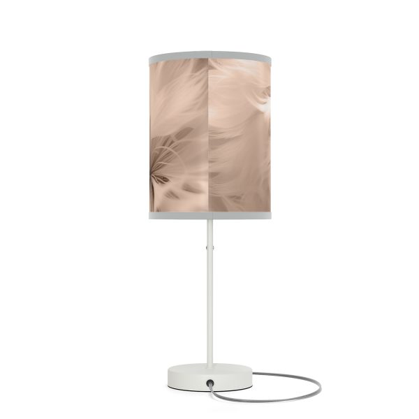 Soft Fantasy Feather Puffs in Peach Puree Tone - Lamp on a Stand, US|CA plug - Image 32