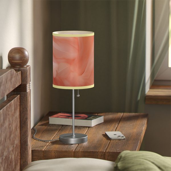 Lovely Fuzzy Feathers in Peach 01 - Lamp on a Stand, US|CA plug - Image 41