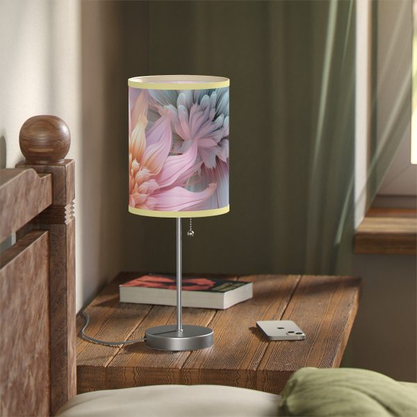 Pastel Fantasy Baroque Floral 03 - Lamp on a Stand, US|CA plug - Image 59