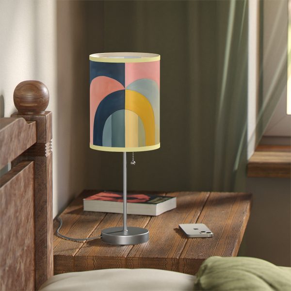 Soft Geometric Archways - Lamp on a Stand, US|CA plug - Image 65