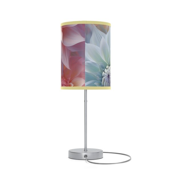 Pastel Fantasy Baroque Floral 02 - Lamp on a Stand, US|CA plug - Image 50