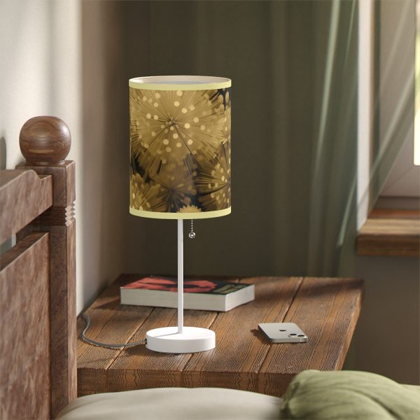 Fine and Dandy Motif in Sauterne Tone - Lamp on a Stand, US|CA plug - Image 47