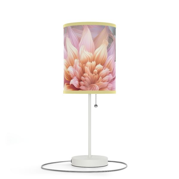 Pastel Fantasy Baroque Floral 03 - Lamp on a Stand, US|CA plug - Image 63