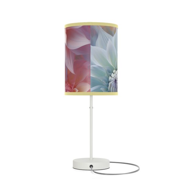 Pastel Fantasy Baroque Floral 02 - Lamp on a Stand, US|CA plug - Image 56