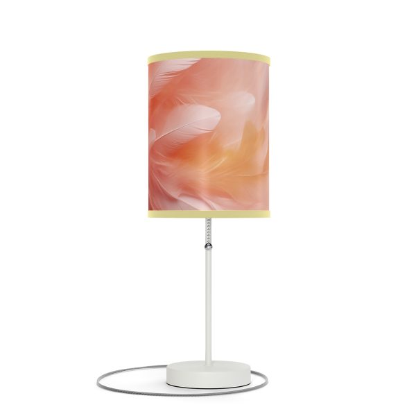 Lovely Fuzzy Feathers in Peach 02 - Lamp on a Stand, US|CA plug - Image 43