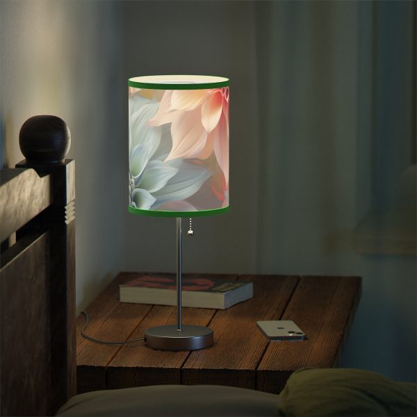 Pastel Fantasy Baroque Floral 02 - Lamp on a Stand, US|CA plug - Image 66