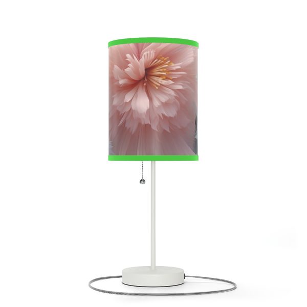 Powder Pink and Baby Blue Feathery Floral - Lamp on a Stand, US|CA plug - Image 82