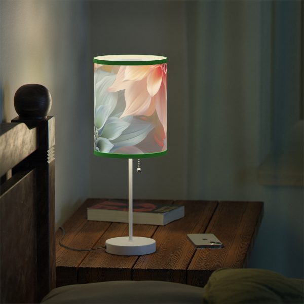 Pastel Fantasy Baroque Floral 02 - Lamp on a Stand, US|CA plug - Image 72