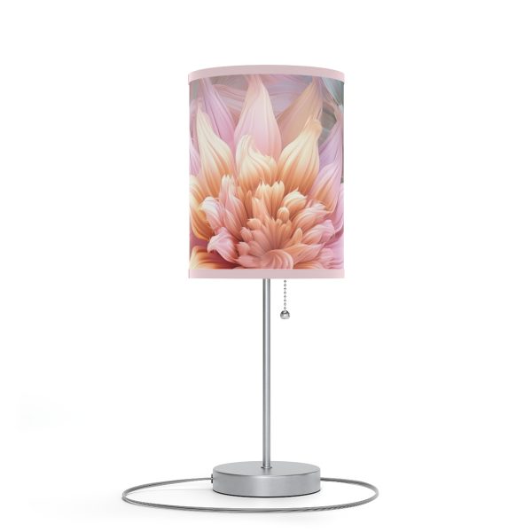 Pastel Fantasy Baroque Floral 03 - Lamp on a Stand, US|CA plug - Image 69