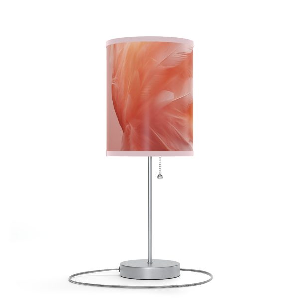 Lovely Fuzzy Feathers in Peach 02 - Lamp on a Stand, US|CA plug - Image 51