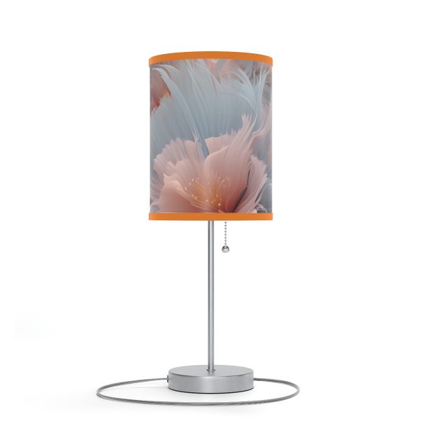 Powder Pink and Baby Blue Feathery Floral - Lamp on a Stand, US|CA plug - Image 99