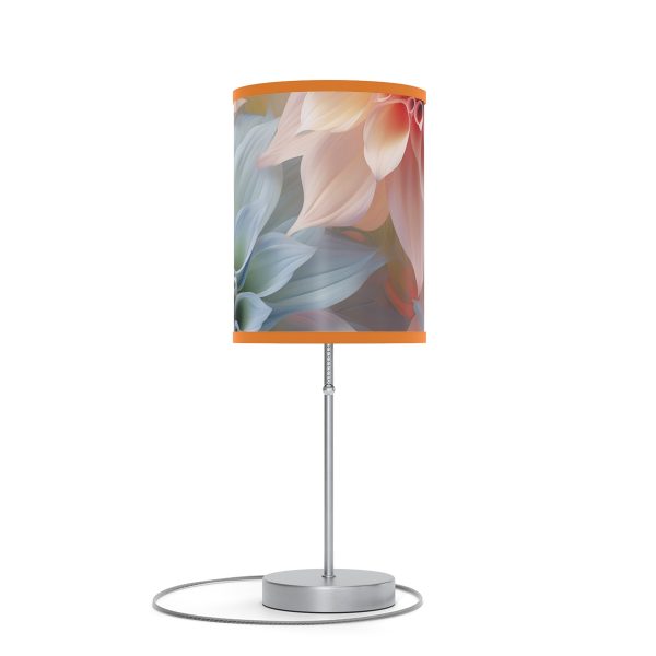 Pastel Fantasy Baroque Floral 02 - Lamp on a Stand, US|CA plug - Image 85