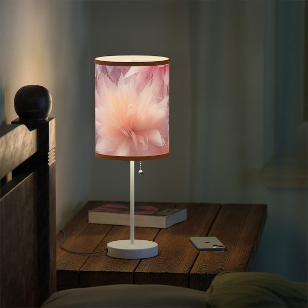 Pastel Palette Fantasy Feather Puffs - Lamp on a Stand, US|CA plug - Image 96