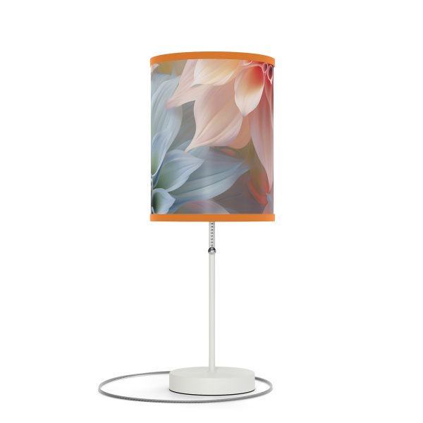 Pastel Fantasy Baroque Floral 02 - Lamp on a Stand, US|CA plug - Image 91