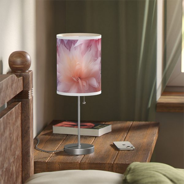 Pastel Palette Fantasy Feather Puffs - Lamp on a Stand, US|CA plug - Image 101