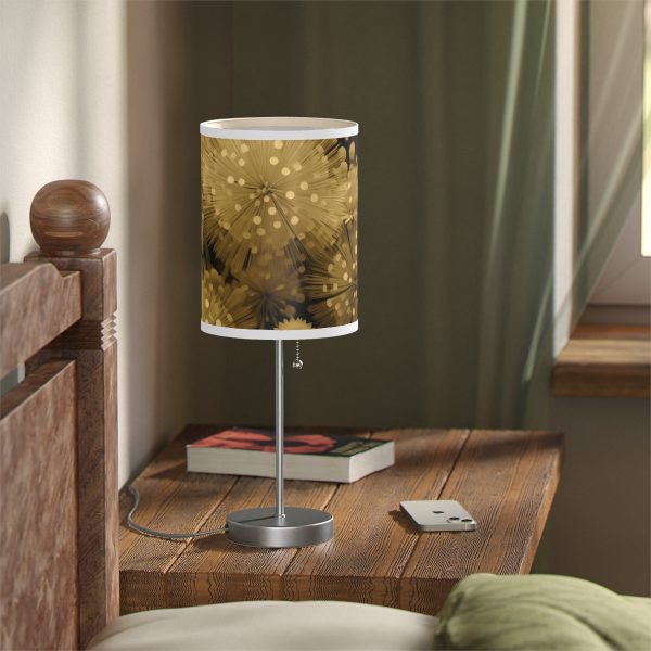 Fine and Dandy Motif in Sauterne Tone - Lamp on a Stand, US|CA plug - Image 53