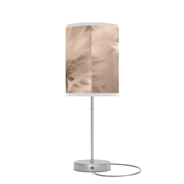 Soft Fantasy Feather Puffs in Peach Puree Tone - Lamp on a Stand, US|CA plug - Image 38