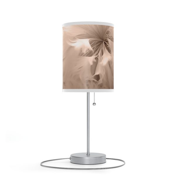 Soft Fantasy Feather Puffs in Peach Puree Tone - Lamp on a Stand, US|CA plug - Image 39