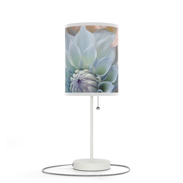 Pastel Fantasy Baroque Floral 02 - Lamp on a Stand, US|CA plug - Image 105