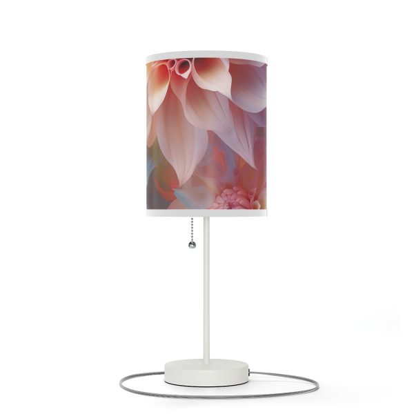 Pastel Fantasy Baroque Floral 02 - Lamp on a Stand, US|CA plug - Image 106