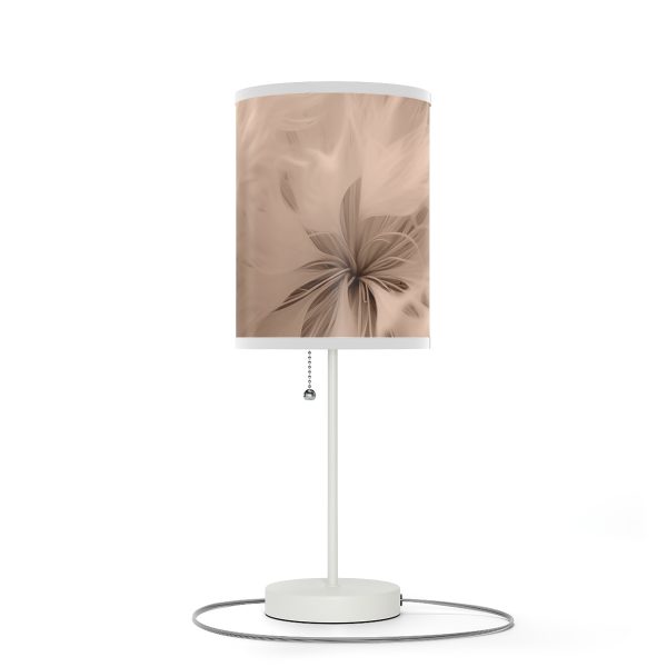 Soft Fantasy Feather Puffs in Peach Puree Tone - Lamp on a Stand, US|CA plug - Image 46