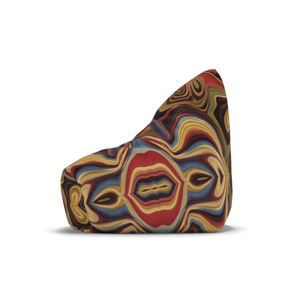 Lipnotic Kaleidoscope Background 01 - Bean Bag Chair Cover - Image 11