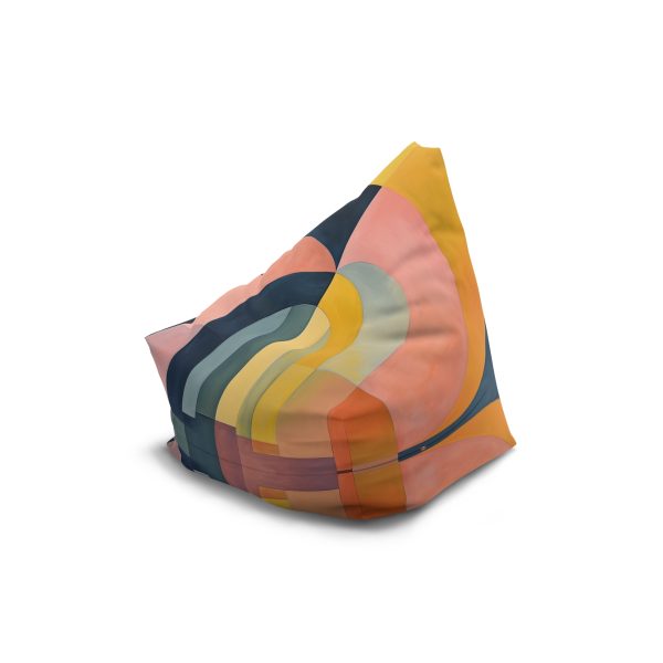 Soft Geometric Archways - Bean Bag Chair Cover - Image 12