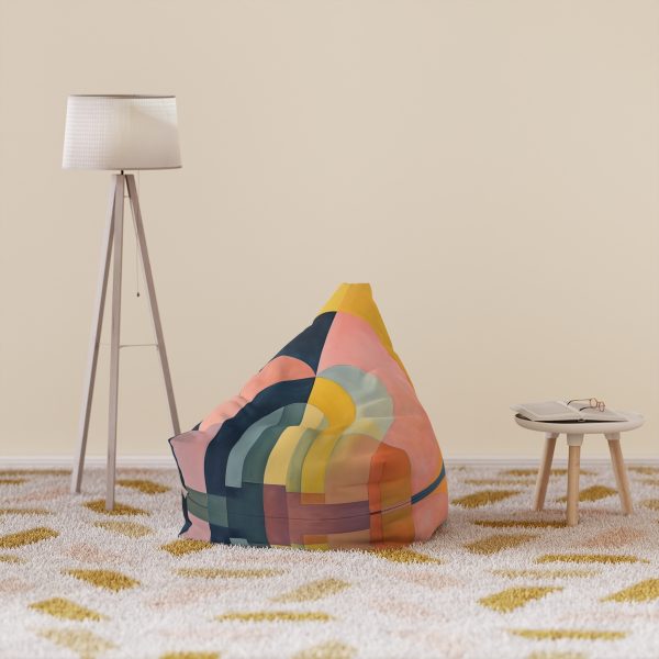 Soft Geometric Archways - Bean Bag Chair Cover - Image 13