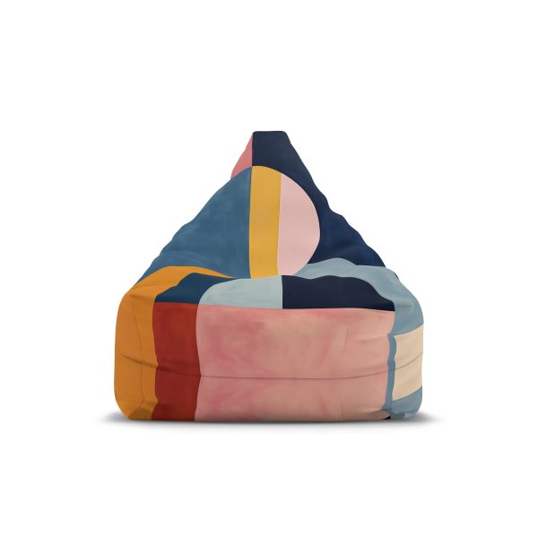 Soft Geometric Windows - Bean Bag Chair Cover - Image 8