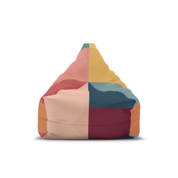 Soft Geometric Pyramid 01 - Bean Bag Chair Cover - Image 8