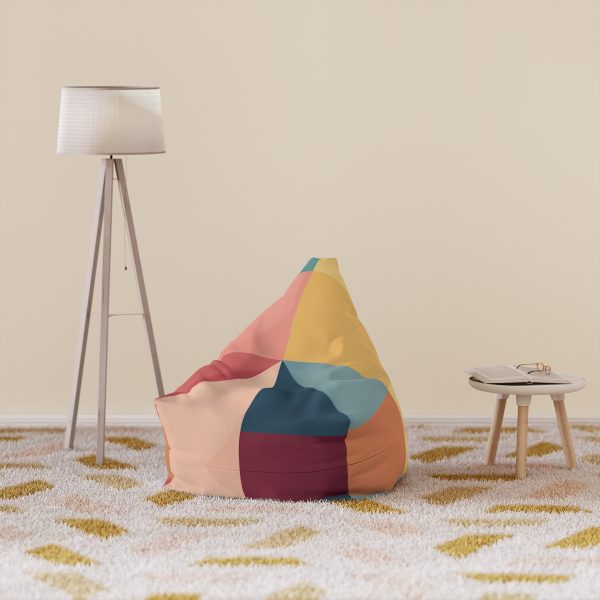 Soft Geometric Pyramid 01 - Bean Bag Chair Cover - Image 13