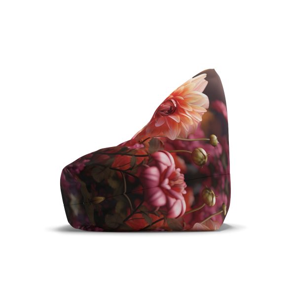 Bright Fantasy Floral 02 - Bean Bag Chair Cover - Image 11