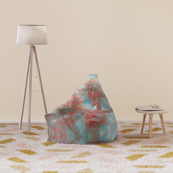 Floral Nebula 01 - Bean Bag Chair Cover - Image 13