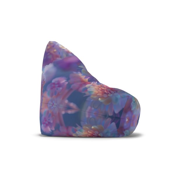 Floral Nebula 06 - Bean Bag Chair Cover - Image 10