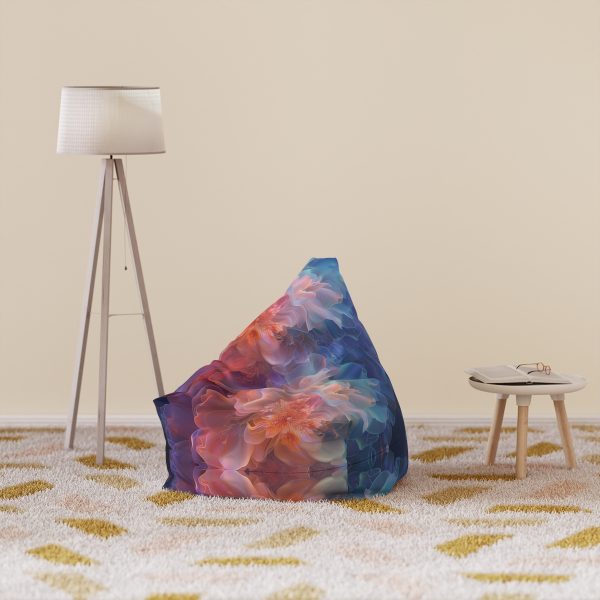 Floral Nebula 09 - Bean Bag Chair Cover - Image 13