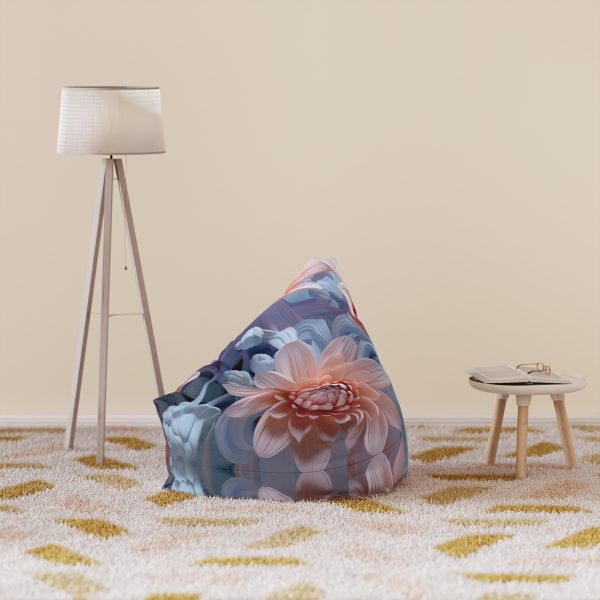 Foamy Floral Fusion 02 - Bean Bag Chair Cover - Image 13