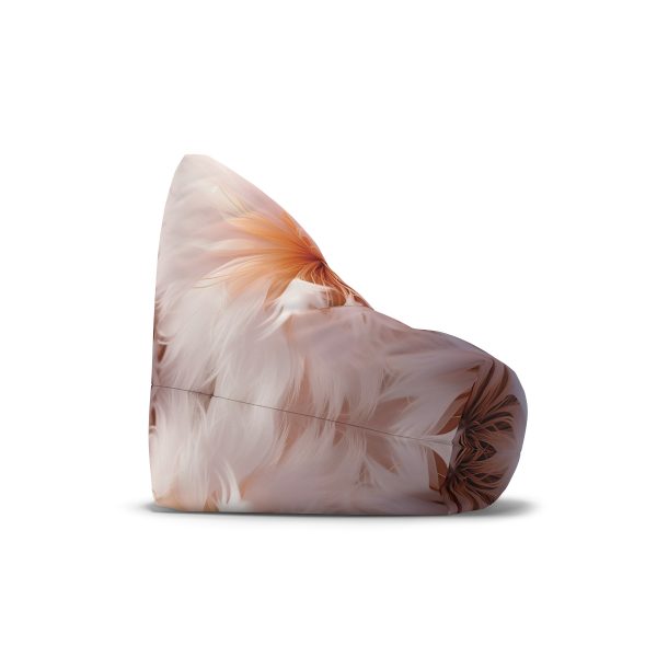 Soft Fantasy Feather Puffs - Bean Bag Chair Cover - Image 10