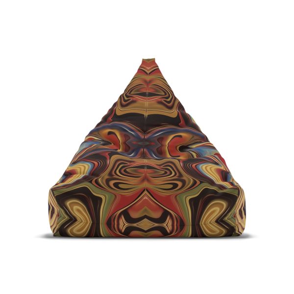 Lipnotic Kaleidoscope Background 01 - Bean Bag Chair Cover - Image 2