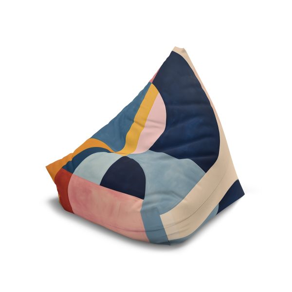 Soft Geometric Windows - Bean Bag Chair Cover