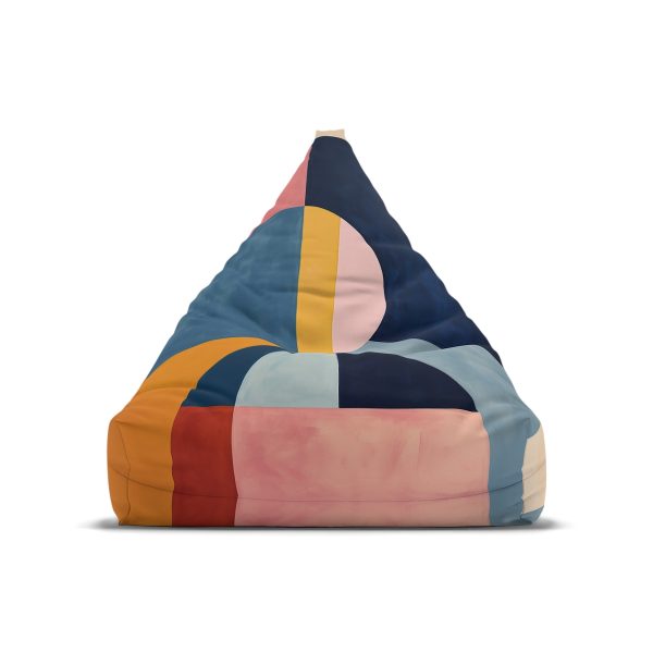 Soft Geometric Windows - Bean Bag Chair Cover - Image 2