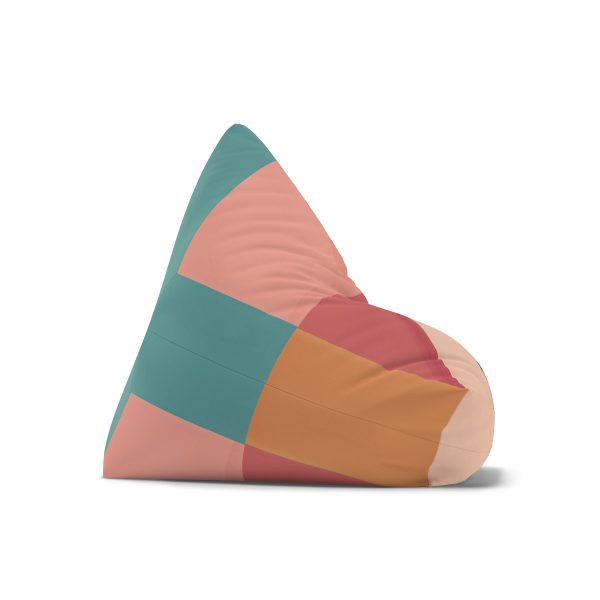 Soft Geometric Pyramid 01 - Bean Bag Chair Cover - Image 4