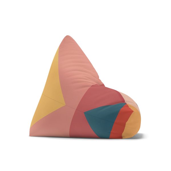 Soft Geometric Pyramid 03 - Bean Bag Chair Cover - Image 4