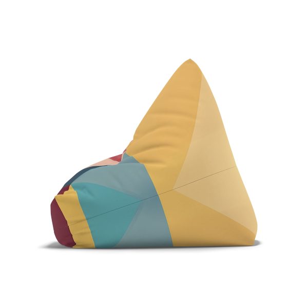 Soft Geometric Pyramid 03 - Bean Bag Chair Cover - Image 5