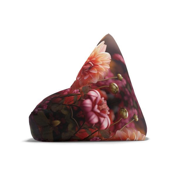 Bright Fantasy Floral 02 - Bean Bag Chair Cover - Image 5