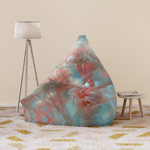 Floral Nebula 01 - Bean Bag Chair Cover - Image 6